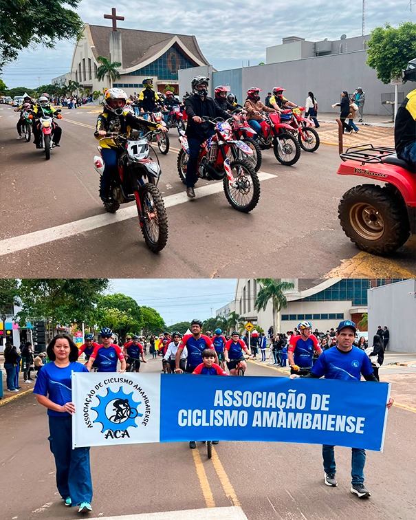 Desfile Cívico de 7 de Setembro reúne escolas, instituições, empresas e Exército em Amambai Desfile Cívico de 7 de Setembro reúne escolas, instituições, empresas e Exército em Amambai