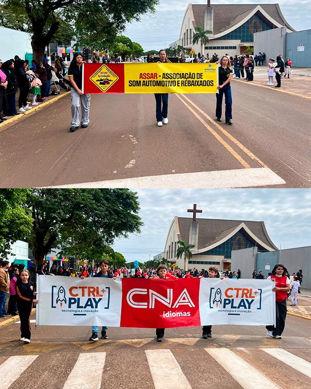 Desfile Cívico de 7 de Setembro reúne escolas, instituições, empresas e Exército em Amambai Desfile Cívico de 7 de Setembro reúne escolas, instituições, empresas e Exército em Amambai