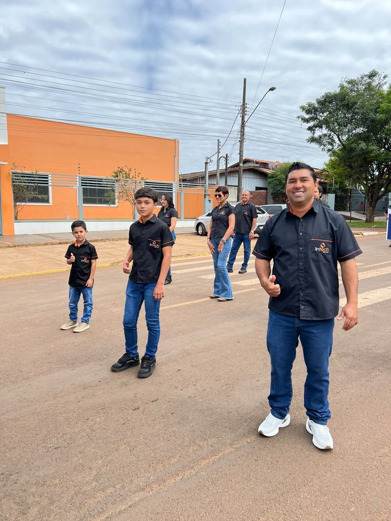 Intech Telecom TV participa do Desfile Cívico de 7 de Setembro em Amambai