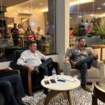 Riedel cumpre agenda em Amambai com coletiva e ato político