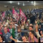 Riedel cumpre agenda em Amambai com coletiva e ato político