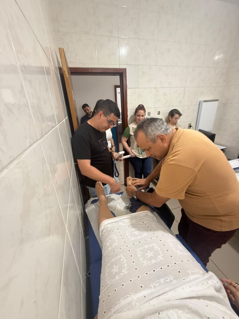 Capacitação aprimora métodos de avaliação clínica nas UBS de Amambai Capacitação aprimora métodos de avaliação clínica nas UBS de Amambai