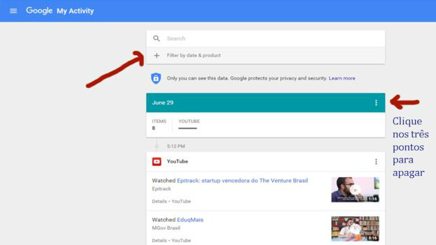 Como descobrir tudo que o Google sabe de você – e como apagar seu rastro Como descobrir tudo que o Google sabe de você – e como apagar seu rastro