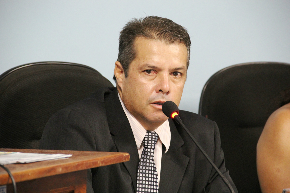 Presidente da Camara, Maykon da Silva, autor do prejto de  aumento de salario. Foto. Divulgação
