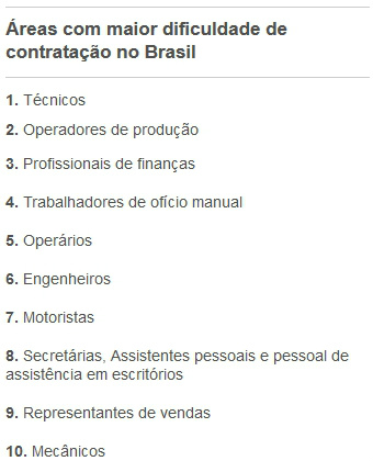 Empresas diminuem exigências para ampliar contratações no Brasil Empresas diminuem exigências para ampliar contratações no Brasil