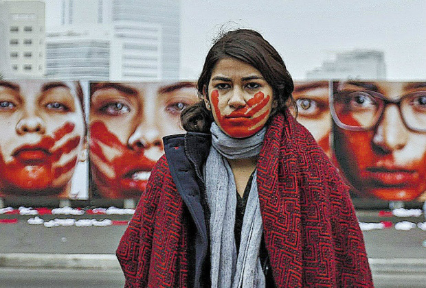 Greve promete mostrar como seria o mundo sem mulheres Reação. A violência contra a mulher, a desigualdade, a exploração no trabalho e a desumanização feminina motivam uma série de protestos pelo mundo, inclusive em cidades de São PauloFoto: Divulgação
