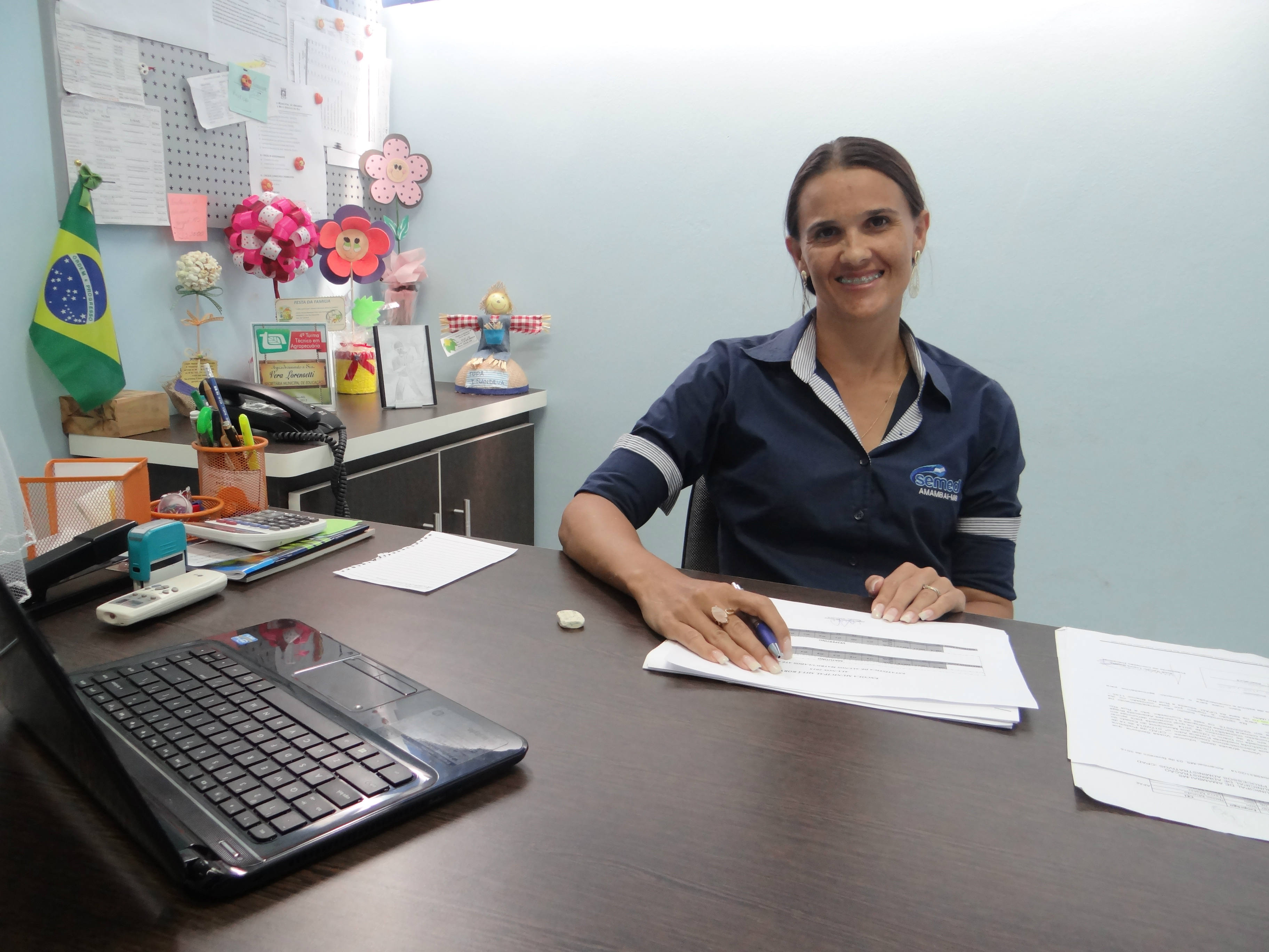 Vera Lorensetti, secretária de Educação / Foto: Moreira Produções