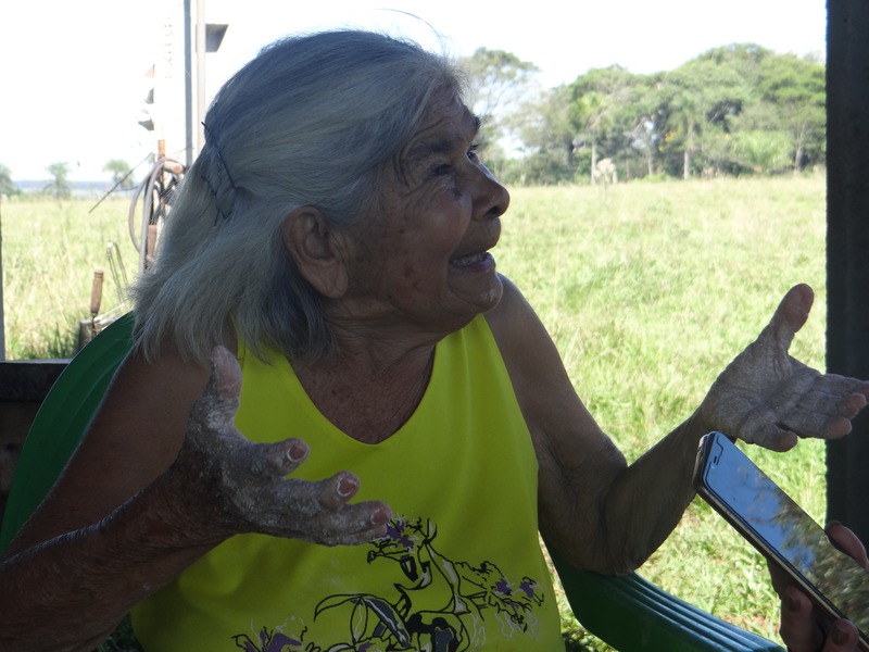 Dona Joana Villamaior: 85 anos de tradição da cultura paraguaia na Semana Santa.Foto: Moreira Produções