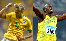Usain Bolt quer ver Neymar em ação nos Jogos Olímpicos Rio 2016 Neymar e Bolt esperam prestigiar um ao outro nos Jogos Rio 2016