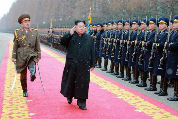 Kim Jong-un defende teste de bomba de hidrogênioFoto: KCNA/Divulgação/EPA/Agência Lusa