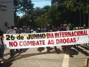 Proerd também tem atuação na aldeia Amambai Proerd também tem atuação na aldeia Amambai