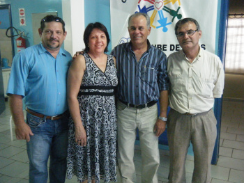 Vereador Anilson Prego e deputado Lauro Davi visitam Cei Ciranda do Amor