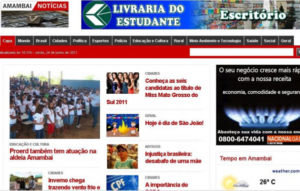 Amambai Notícias muda seu sistema para melhor atender aos internautas Amambai Notícias muda seu sistema para melhor atender aos internautas