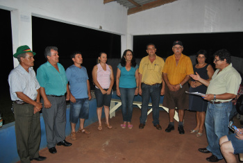 Associação de Moradores do Previsul empossa nova diretoria Membros da nova diretoria da Associação de Moradores do Previsul/Foto:Moreira Produções