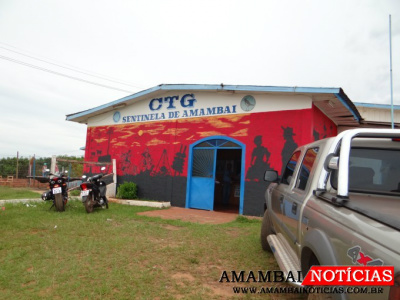 Sede social do CTG Sentinela de Amambai, localizada na vila Cristina / Foto: Moreira Produções (Arquivo)