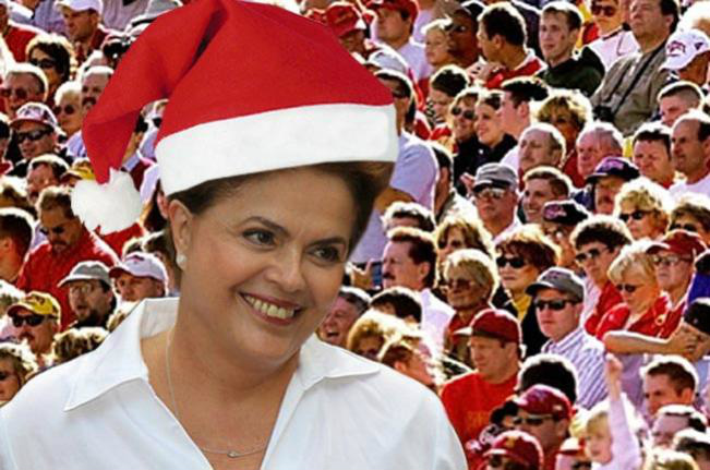 Mamãe Noel: Dilma sobe mínimo para R$ 622