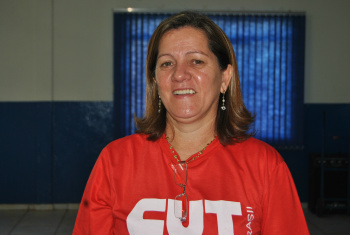 Simted convoca trabalhadores para tratar sobre a Cassems nesta quinta-feira Presidente do Simted, professora Olga Tobias Foto: Moreira Produções