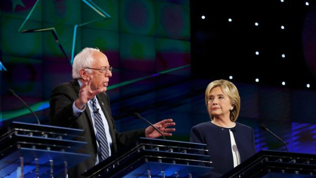 Contra Trump, democratas se unem em convenção que deve chancelar Hillary Sanders disse que faria tudo para Hillary derrotar Trump