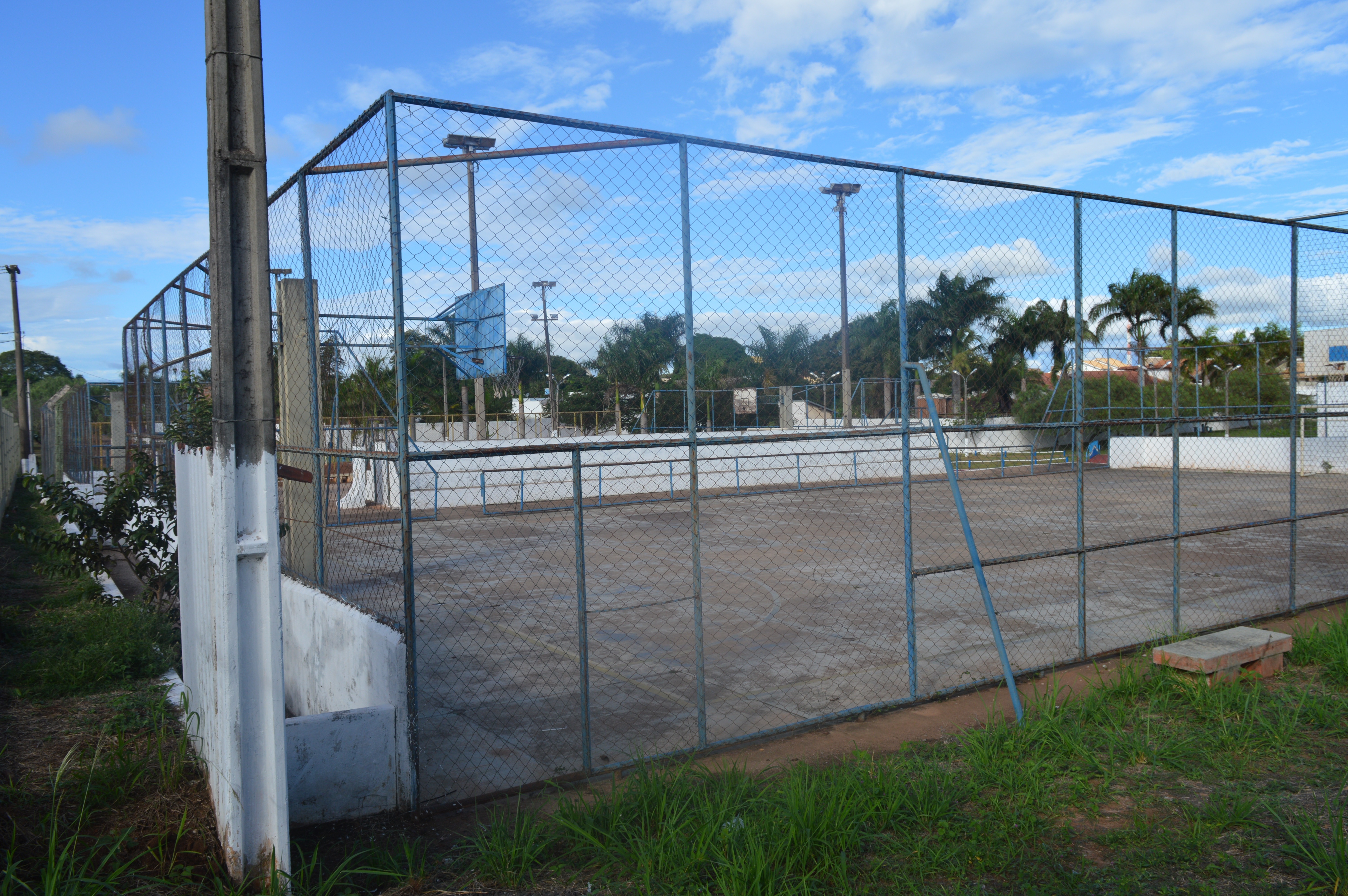 Vereador cobra reforma e manutenção em quadras de esportes Quadras no Parque da Cidade / Foto: Moreira Produções