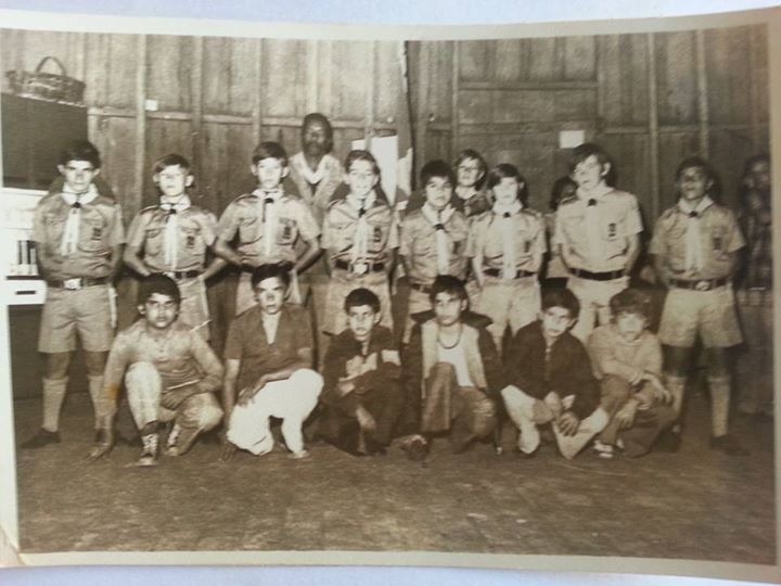 Na foto, parte do grupo de escoteiros em Amambai / Foto: cedida pelo blog Amambai Patrimônio União