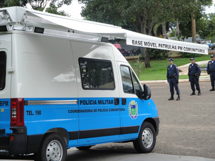 Estado entrega amanhã primeiras bases móveis comunitárias para o interior Estado entrega amanhã primeiras bases móveis comunitárias para o interior