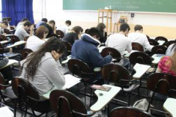 Esta edição do Enem teve 7.834.024 milhões de inscritos. Mais de 65% estão isentos da taxa de inscrição (Marcos Santos/ USP Imagens )