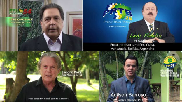 Brasil lidera índice internacional em número de partidos - o que isso significa Todos os partidos, mesmo os nanicos, têm direito a inserções gratuitas na TV