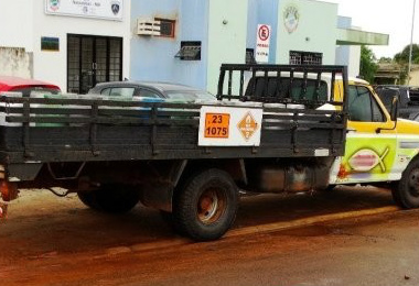Os botijões encontrados eram de 13kg / Foto: Divulgação