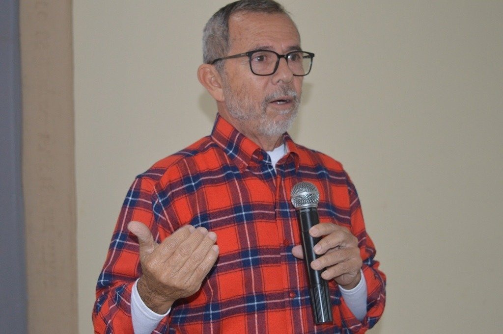 Presidente do Simted, professor Humberto Vilhalva / Foto: Moreira Produções