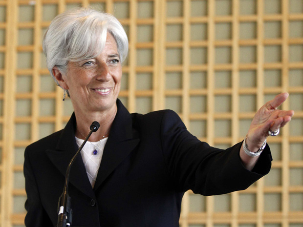 Christine Lagarde é escolhida como a nova diretora-gerente do FMI