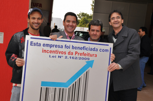 Com incentivos da Prefeitura, Amambai inaugura mais uma empresa Com incentivos da Prefeitura, Amambai inaugura mais uma empresa