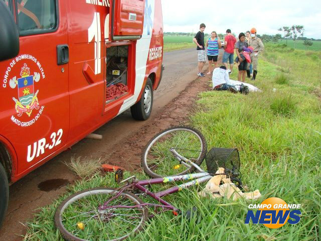 Garoto de cinco anos morre atropelado por carro na MS-386 Garoto de cinco anos morre atropelado por carro na MS-386