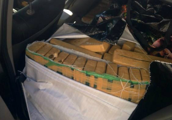 Polícia Rodoviária Estadual apreende mais de 450 quilos de maconha em Maracaju