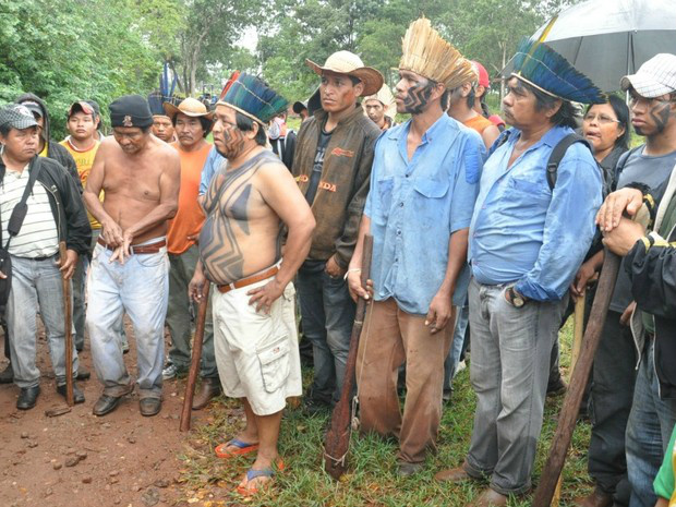 MS: Confronto entre terenas e a PM na reintegração de posse da fazenda Buriti
