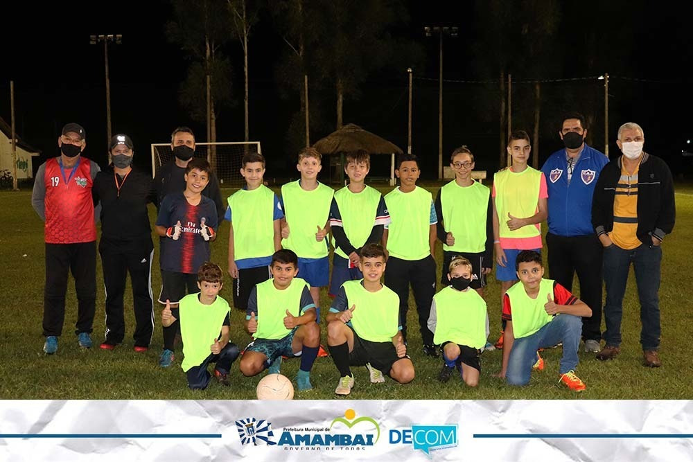 Sociedade Esportiva Tereré dá início a Escolinha de Futebol Infantil em Amambai Foto: Decom