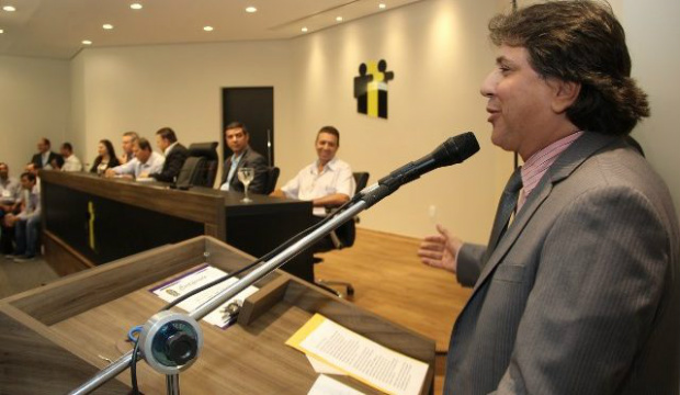 Presidente da Assomasul (Associação dos Municípios de Mato Grosso do Sul), Pedro Caravina (PSDB) / Foto: Assomasul