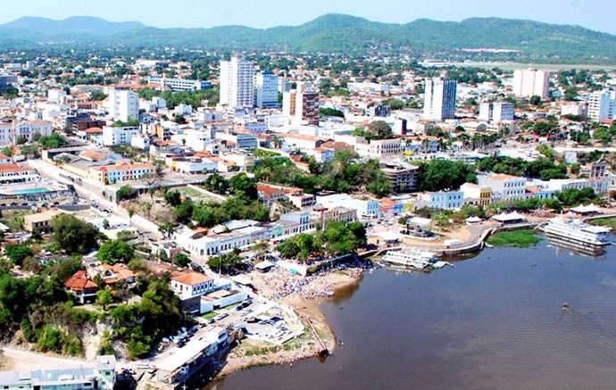 Doze cidades de MS vão receber voluntários do projeto Rondon Visto aérea de Corumbá