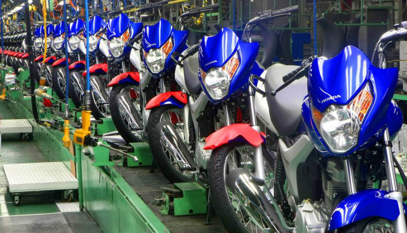 Produção de motocicletas cai 16,8% em 2015 Produção de motocicletas cai 16,8% em 2015