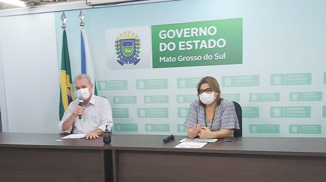 Lista de recursos e equipamentos aos municípios para combate ao covid-19 A informação foi feita pelo secretário do Estado de Saúde, Geraldo Resende, durante a transmissão ao vivo deste sábado (25), nas redes sociais do Governo do Estado. / Foto: Divulgação