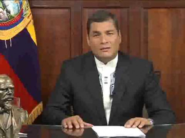Correa disse que policiais rebelados tentaram promover uma guerra civil no Equador