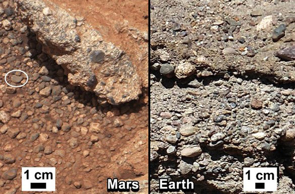 Cientistas da Nasa identificam indícios de existência de água em Marte