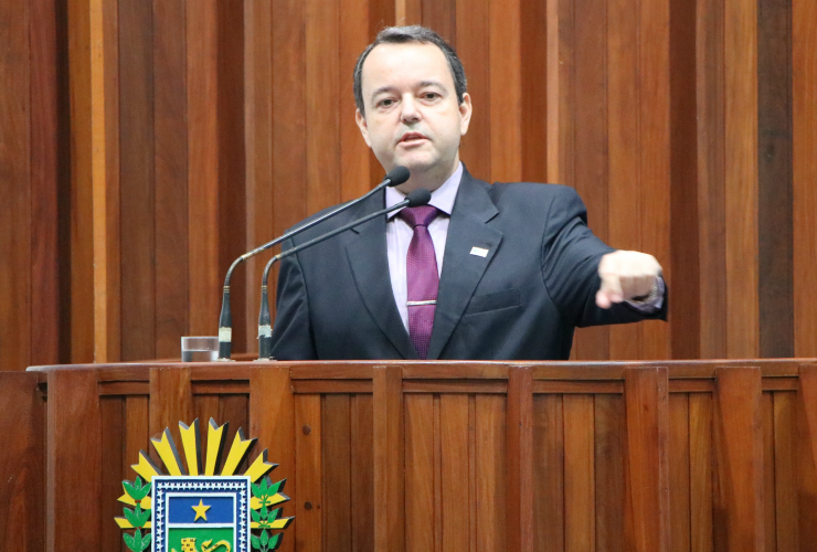 Estudos sobre a Rota Bioceânica serão realizados pelo Crie-MS Fábio Edir, durante solenidade na Assembleia Legislativa em que o Crie-MS foi instituído