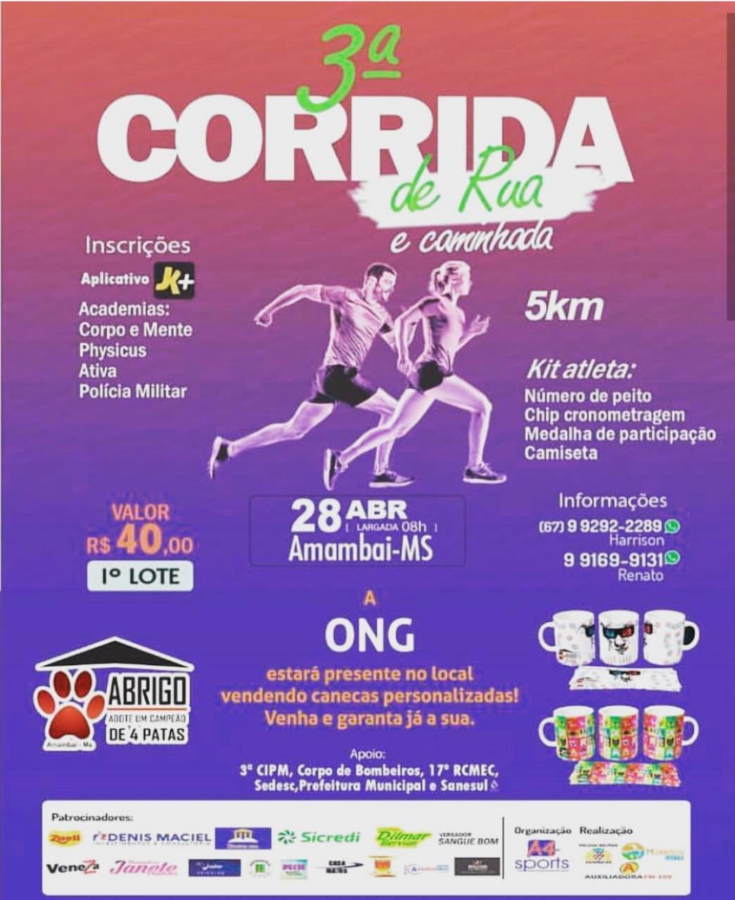 Agenda de eventos para Amambai e região