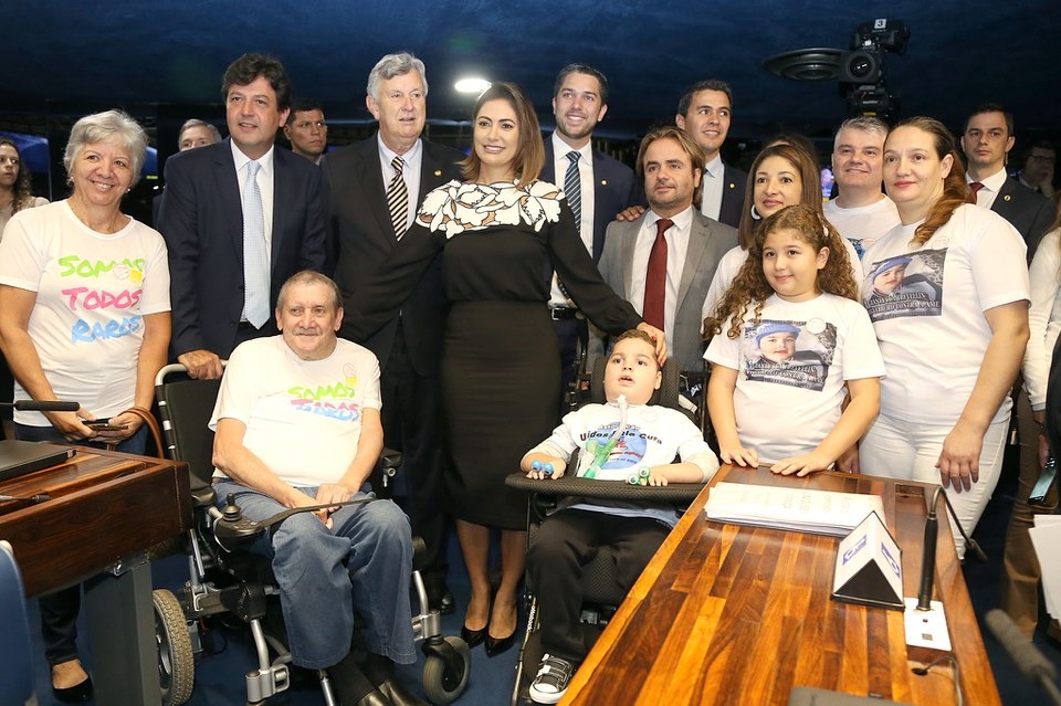 Audiência na Comissão de Assuntos Sociais do Senado Federal e anúncio da incorporação do Spinraza. Brasília, 24/04/2019. Foto: Erasmo Salomão/MS