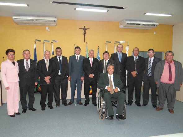 Câmara de Amambai aprova lei que simplifica emissão de licenciamentos ambientais Membros do legislativo de Amambai / Foto: Moreira Produções