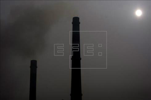 Segundo a OMM, o aumento do CO2 presente na atmosfera entre 2011 e 2012 foi superior à taxa média de aumento anual durante os últimos dez anos. EFE/Arquivo