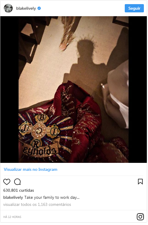 Blake Lively homenageou marido e filhas com look no MET Gala Blake Lively homenageou marido e filhas com look no MET Gala