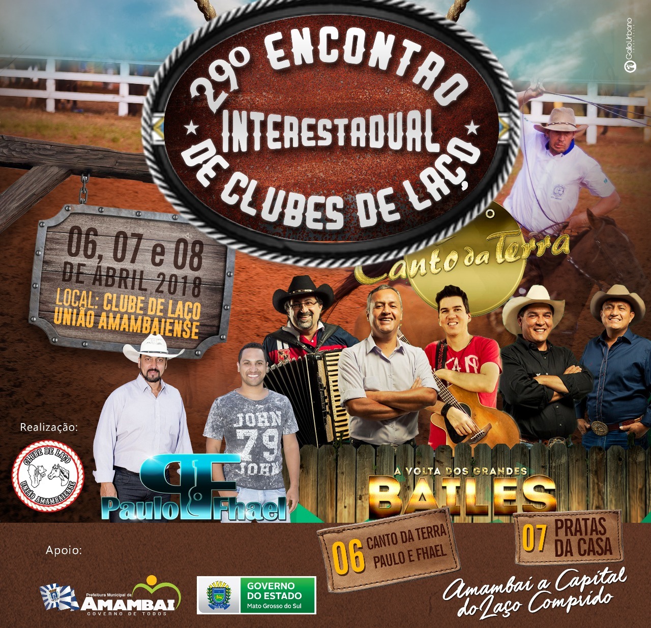 Agenda de eventos para Amambai e região Agenda de eventos para Amambai e região
