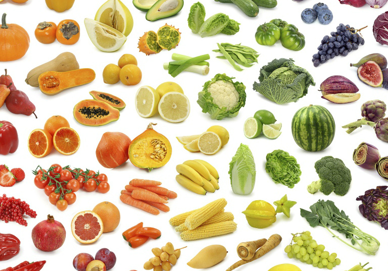 Frutas e a dieta das cores: Seus benefícios e funções