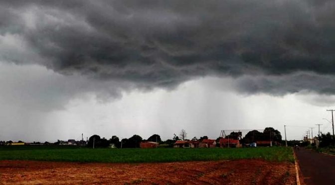 Previsão de chuva para Mato Grosso do Sul neste sábado (12)